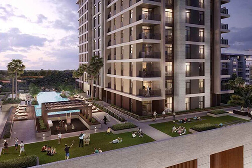 Wilton Terraces I - Golden Bricks -001